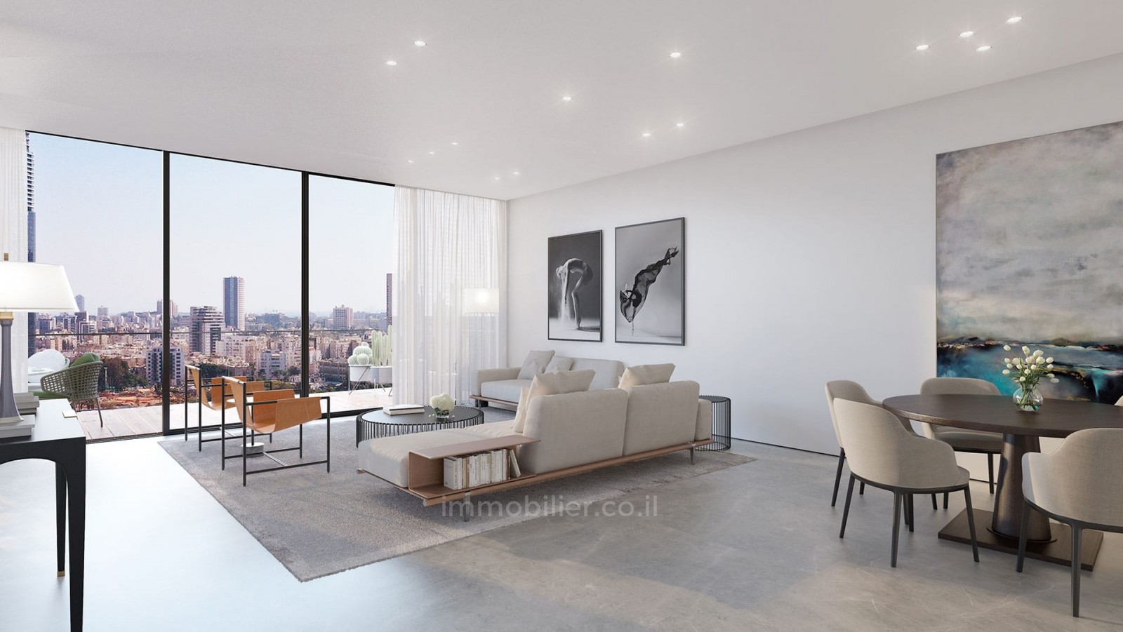 Apartamento 4 cômodos Tel Aviv Yehouda hamakaby 255-IBL-670