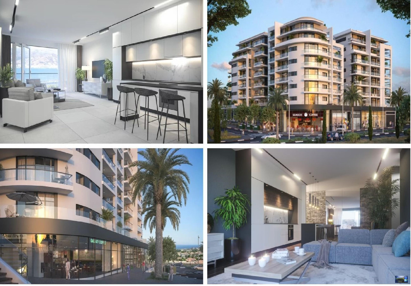 Apartamento garden 2 cômodos Eilat Eilat 288-IBL-465