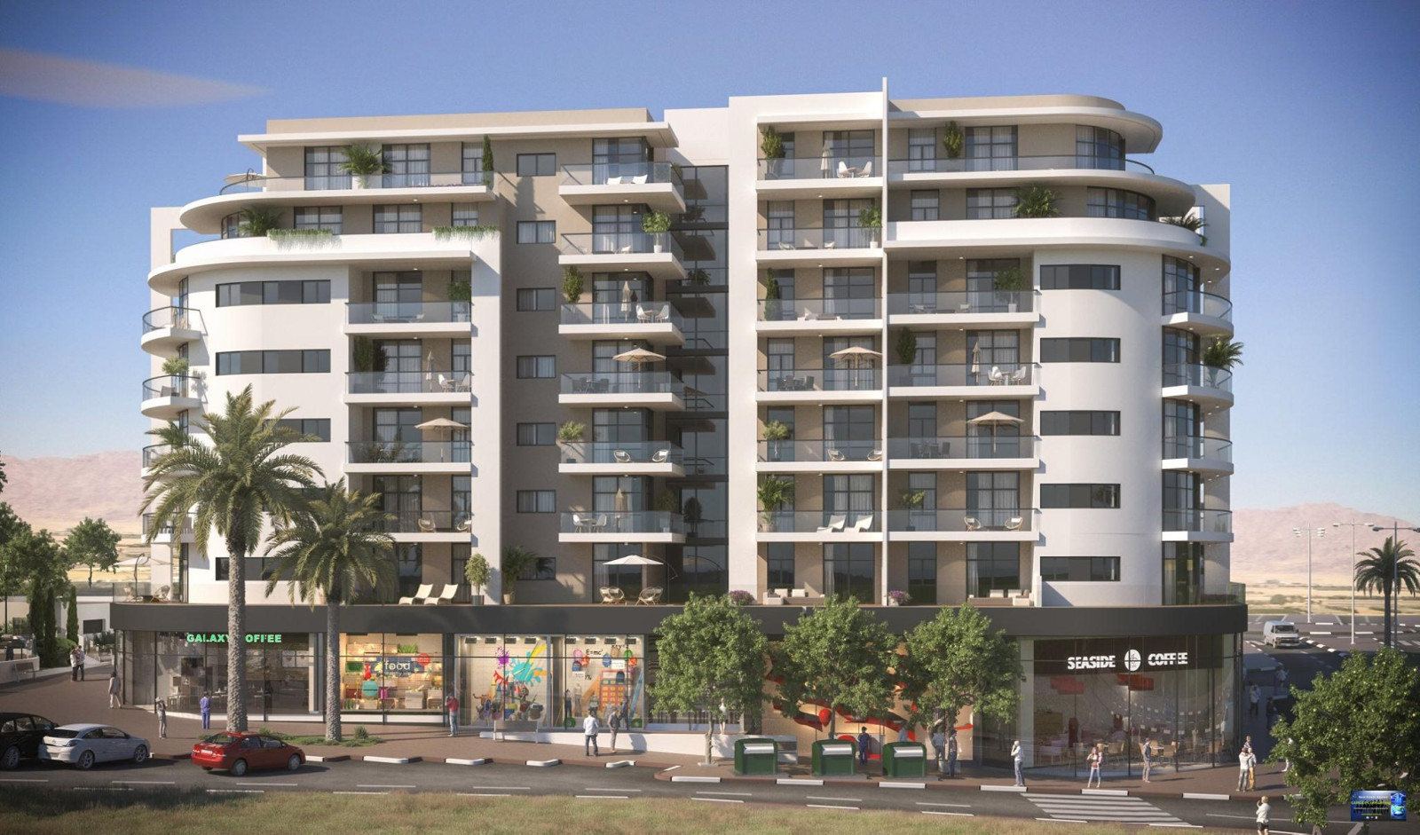 Apartamento 3 cômodos Eilat Eilat 288-IBL-466