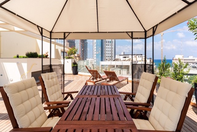 Cobertura 5 cômodos Tel Aviv Região marítima 291-IBL-678