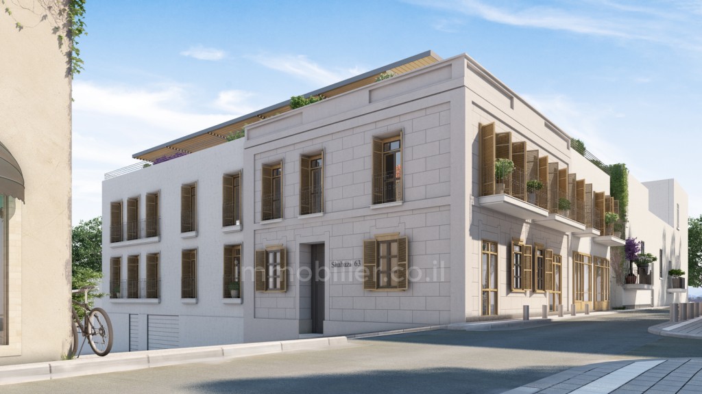 Apartamento 4 cômodos Tel Aviv Neve Tsedek 291-IBL-723