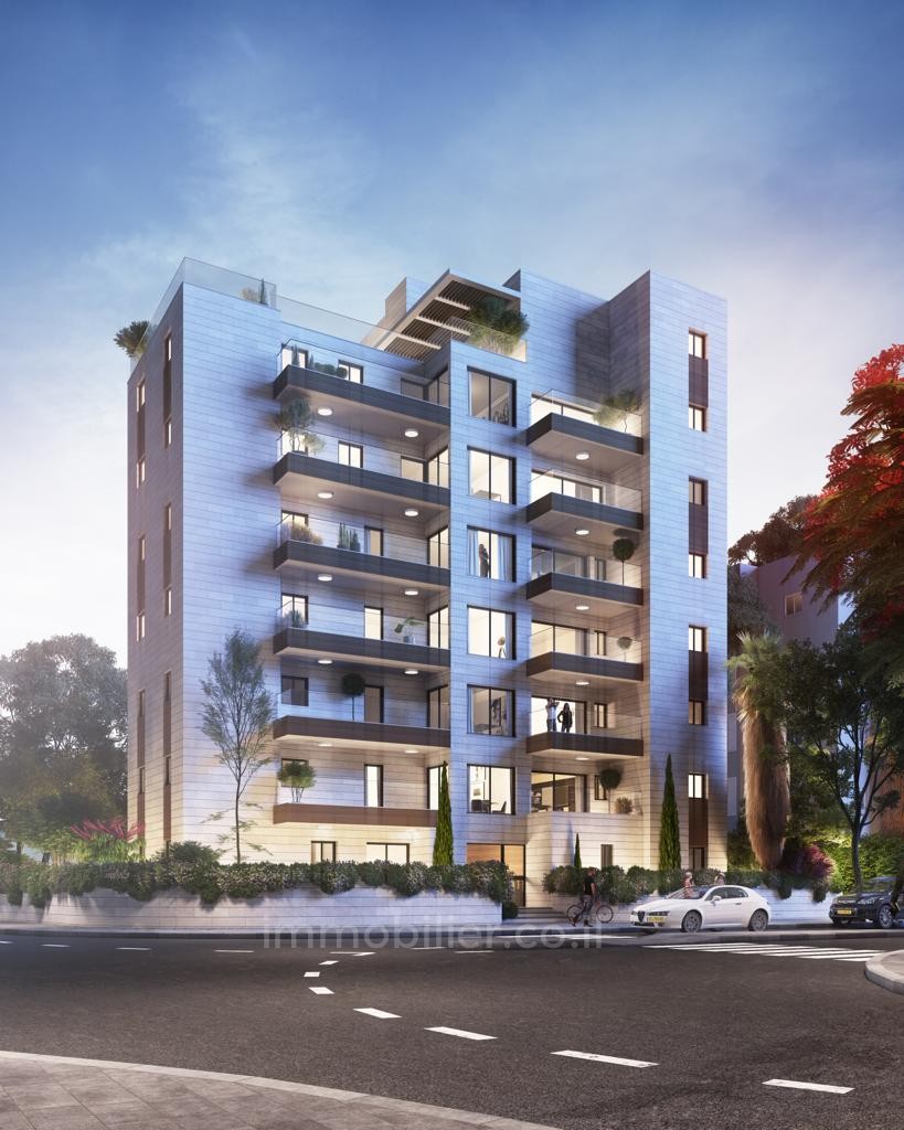 Cobertura 4 cômodos Ashdod À beira-mar 291-IBL-766