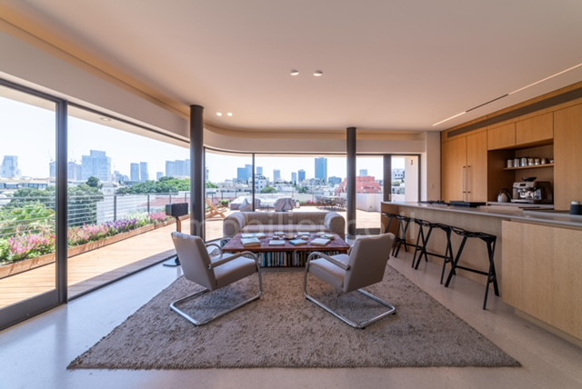 Cobertura 3.5 cômodos Tel Aviv Rothshild 291-IBL-800