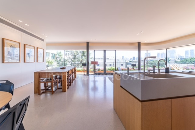 Cobertura 3.5 cômodos Tel Aviv Rothshild 291-IBL-800