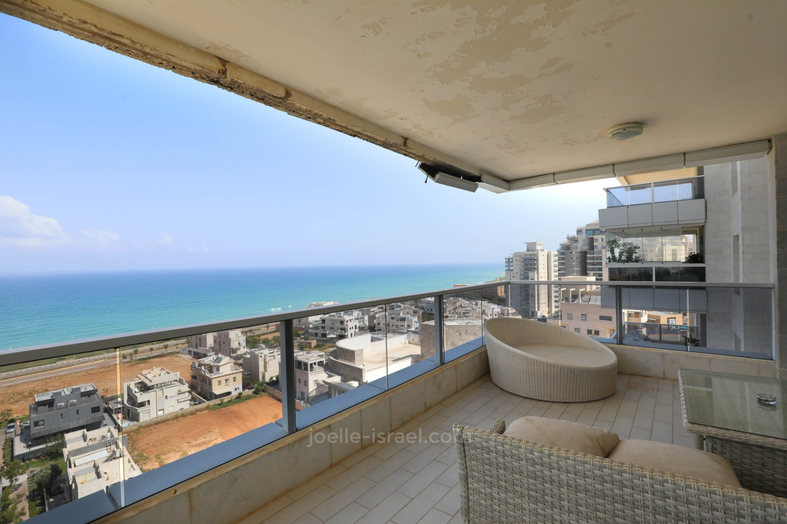 Apartamento 5 cômodos Netanya Mar 316-IBL-1694
