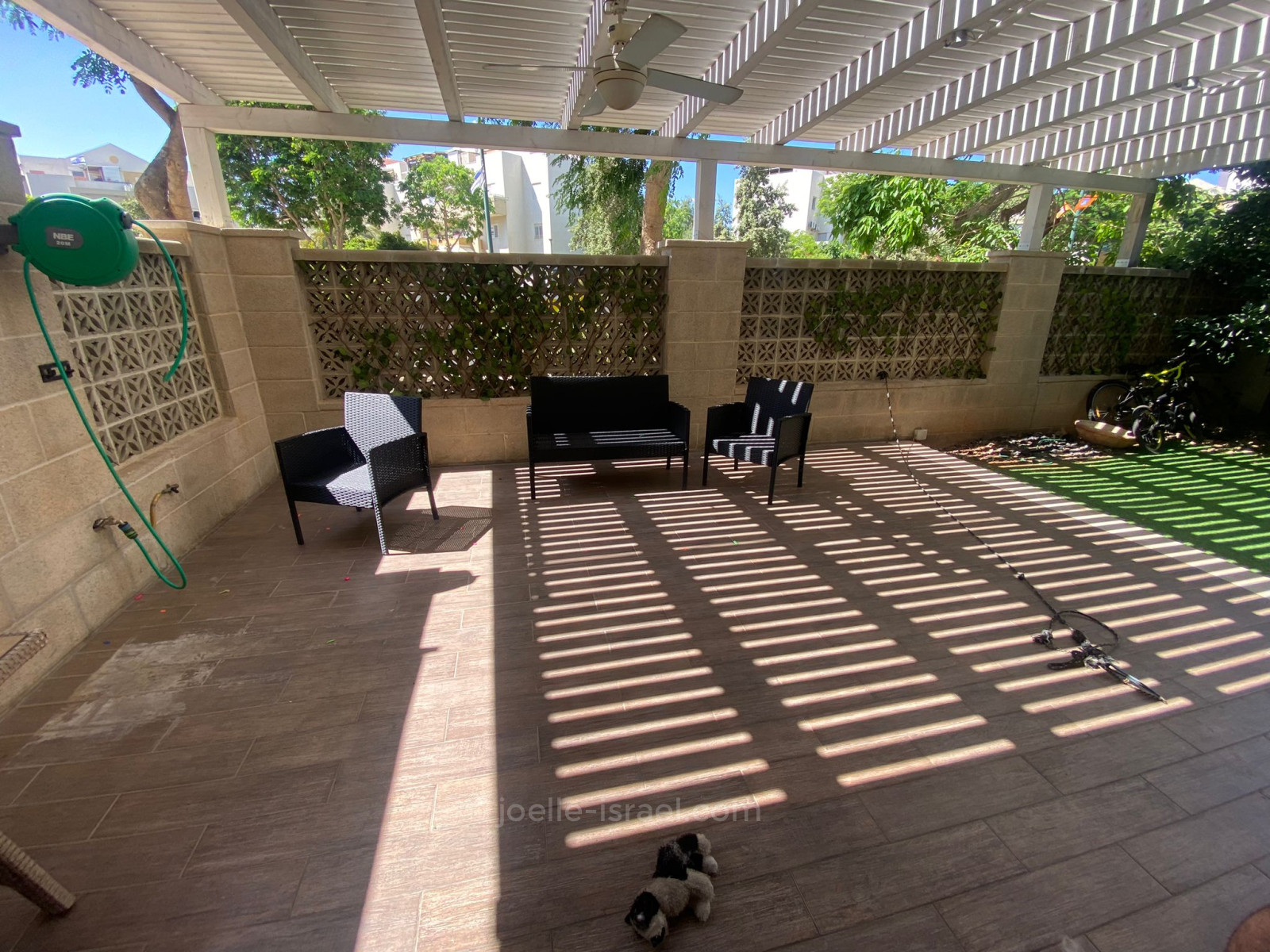 Apartamento garden 6 cômodos Netanya Agamim 316-IBL-1699