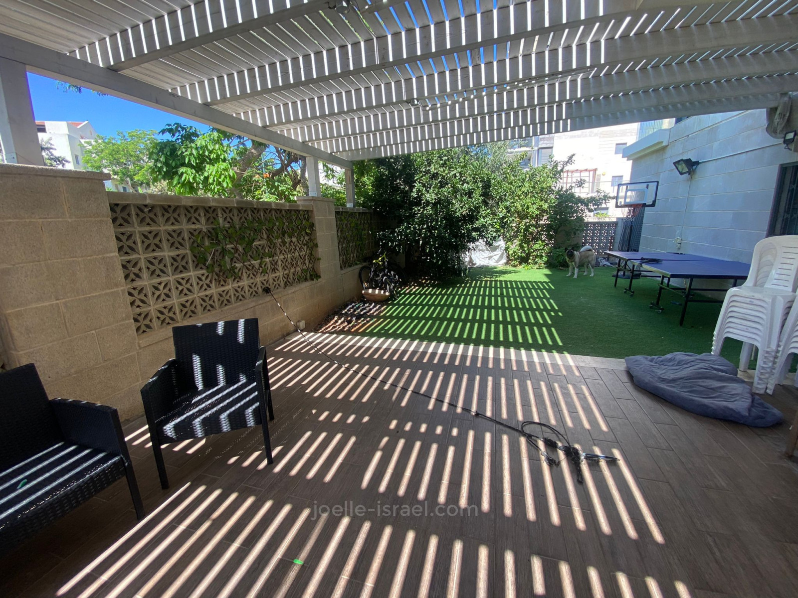 Apartamento garden 6 cômodos Netanya Agamim 316-IBL-1699