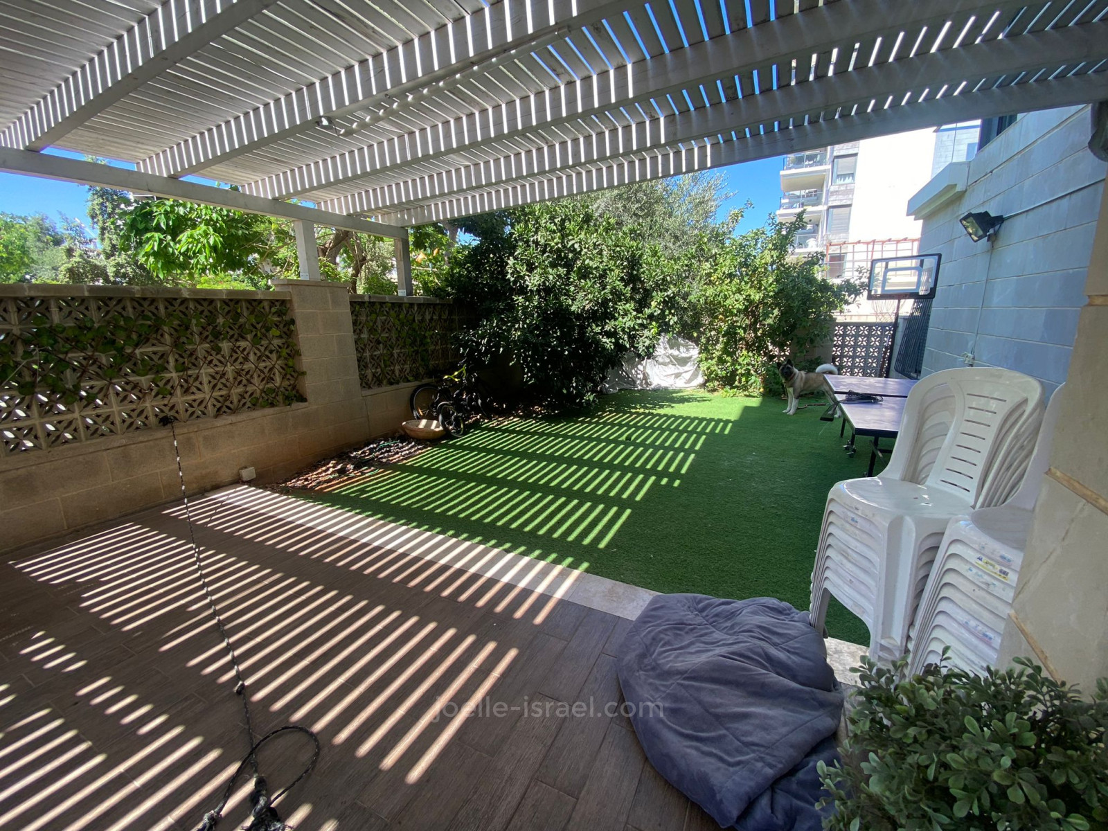 Apartamento garden 6 cômodos Netanya Agamim 316-IBL-1699