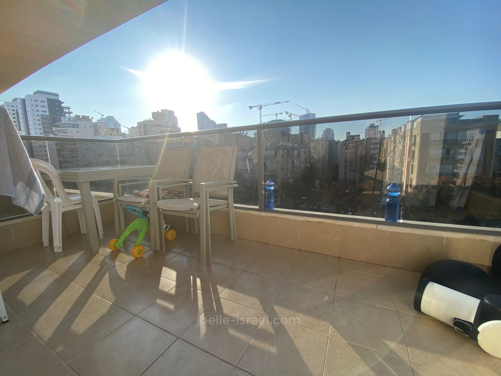 Apartamento 4 cômodos Netanya Centro da cidade 316-IBL-1750