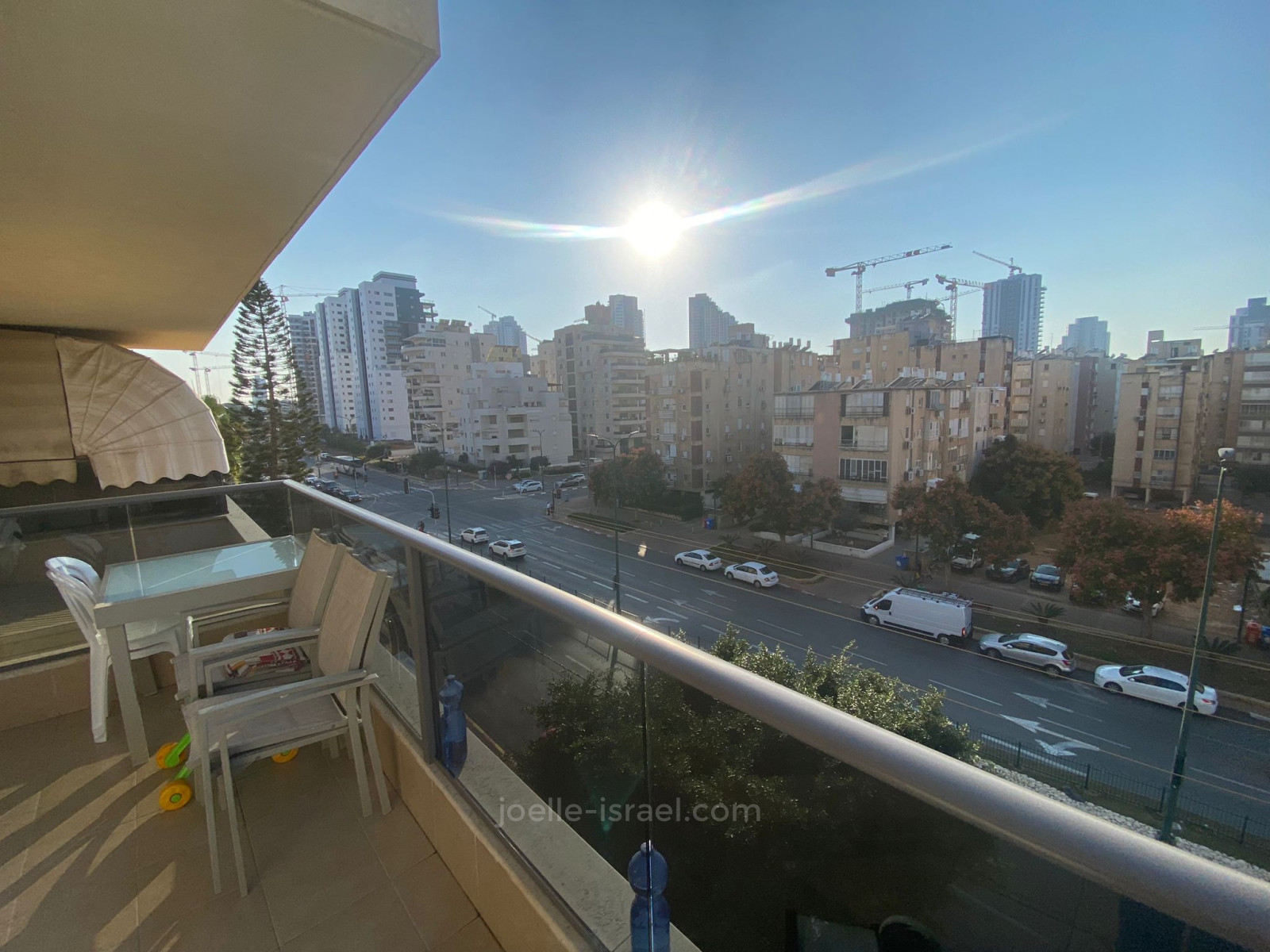 Apartamento 4 cômodos Netanya Centro da cidade 316-IBL-1750