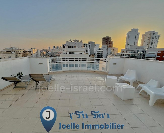 Cobertura 5 cômodos Netanya Centro da cidade 316-IBL-1756