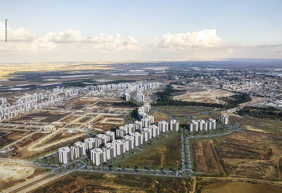 Apartamento 4 cômodos Netivot Ramot Yoram 342-IBL-1641