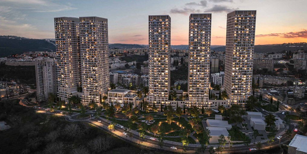 Apartamento 2 cômodos Jerusalém Ir Ganim 342-IBL-1748