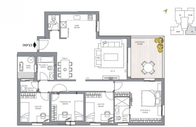 Novo projeto Apartamento Netanya