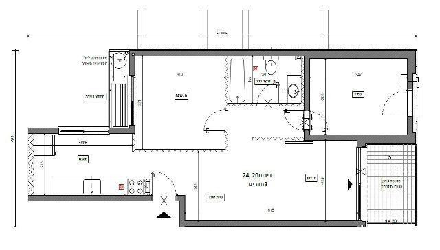 Novo projeto Apartamento Bat yam