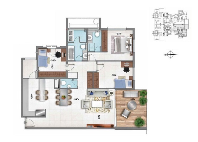 Novo projeto Apartamento Netanya