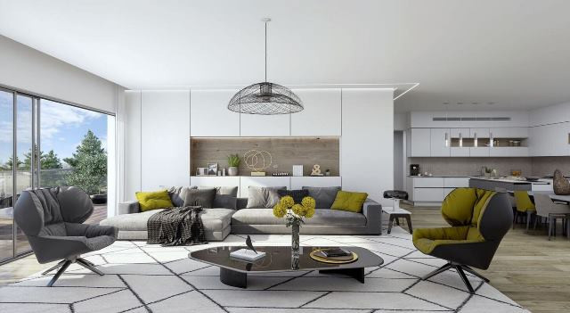 Apartamento 4 cômodos Herzliya Centro da cidade 342-IBL-6358