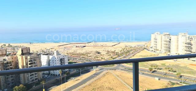 Apartamento 5 cômodos Ashdod Mar 342-IBL-6537
