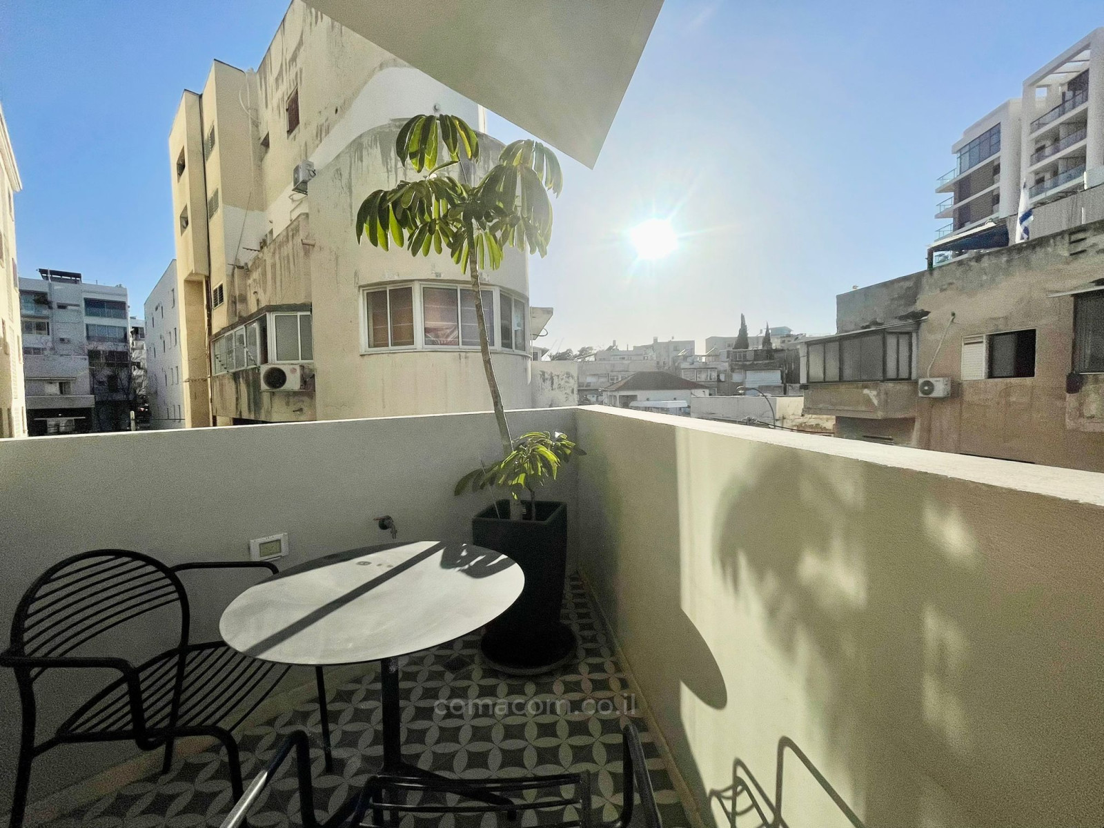 Apartamento 3 cômodos Tel Aviv King Georges 342-IBL-6596