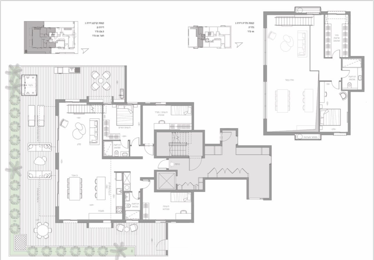 Apartamento garden 6 cômodos Tel Aviv Shenkin 342-IBL-6618