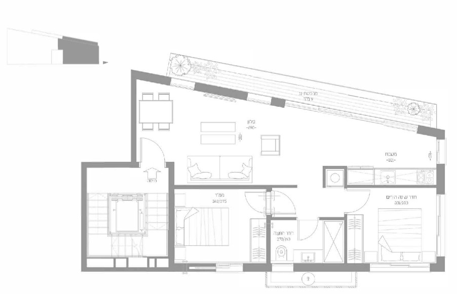 Casarão  cômodos Tel Aviv Lev Tel-Aviv 342-IBL-6627