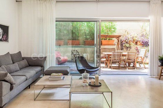 Apartamento garden 3 cômodos Tel Aviv Lev Tel-Aviv 342-IBL-6652