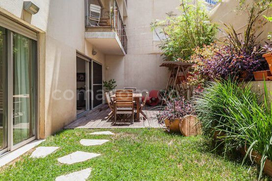 Apartamento garden 3 cômodos Tel Aviv Lev Tel-Aviv 342-IBL-6652