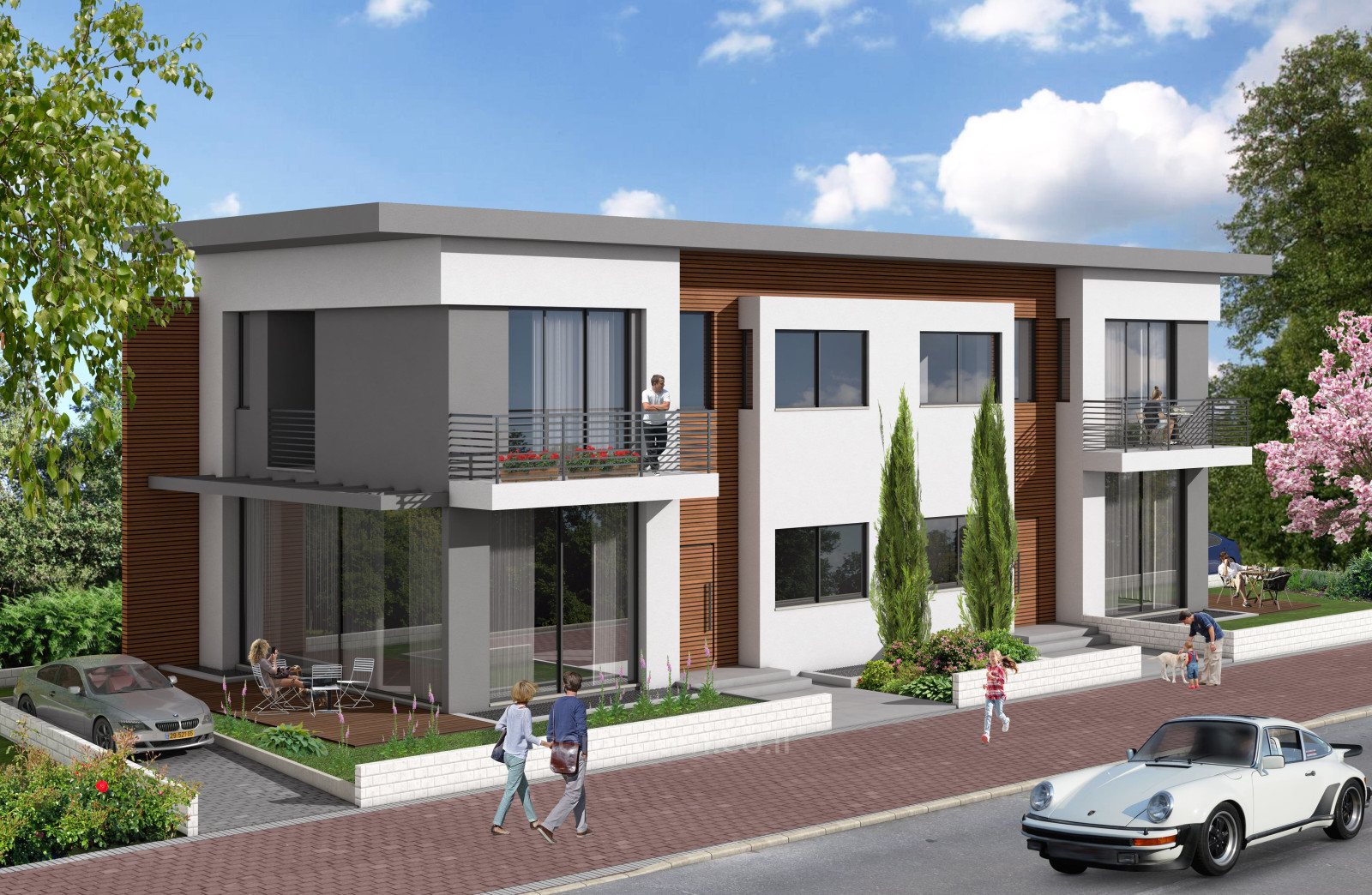 Casa de campo 6 cômodos Raanana Kiryat Veizman 342-IBL-6670