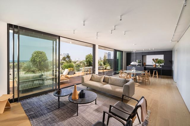 Cobertura 4 cômodos Tel Aviv Noga 342-IBL-6742