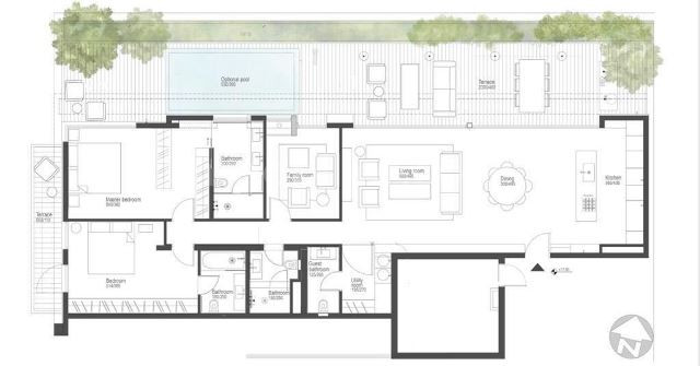 Cobertura 4 cômodos Tel Aviv Noga 342-IBL-6742