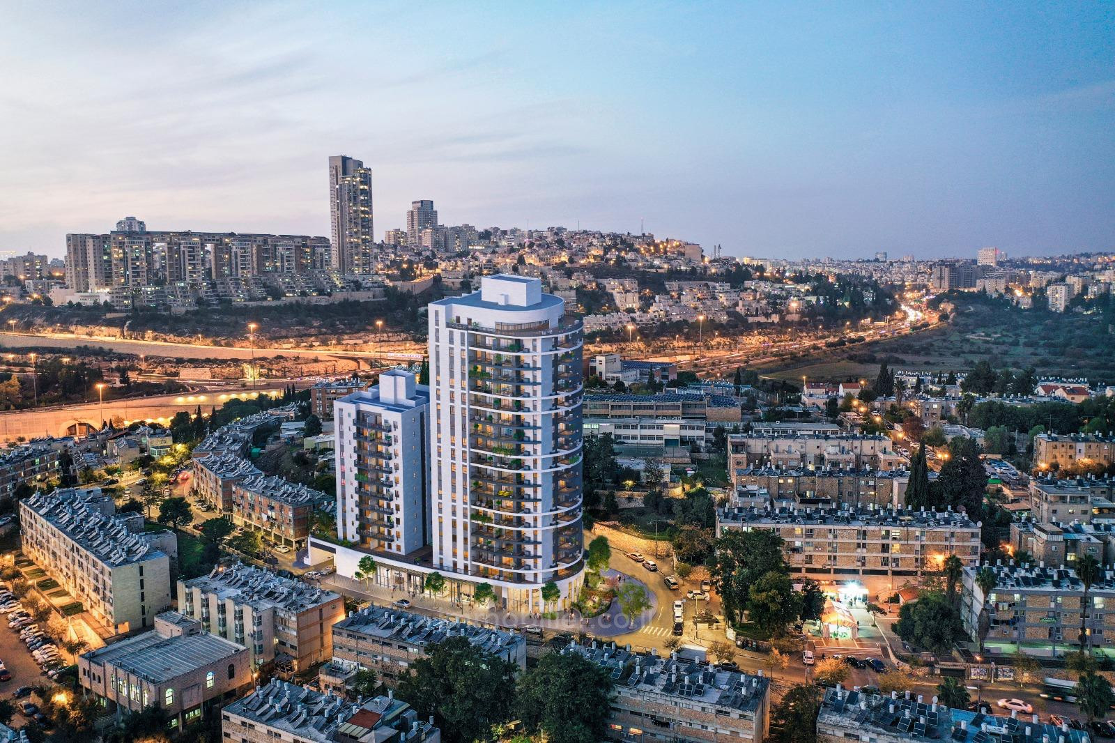 Cobertura 5 cômodos Jerusalém Katamon 342-IBL-6783