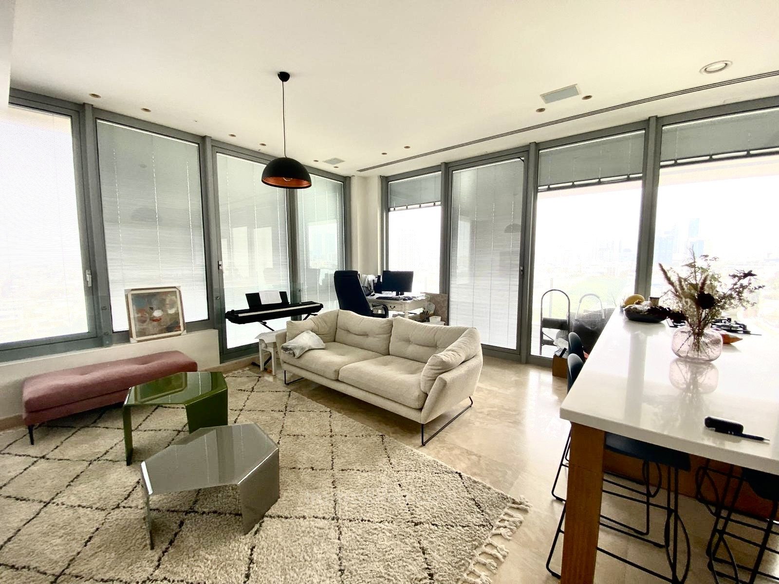 Apartamento 3 cômodos Tel Aviv Centro da cidade 342-IBL-6814