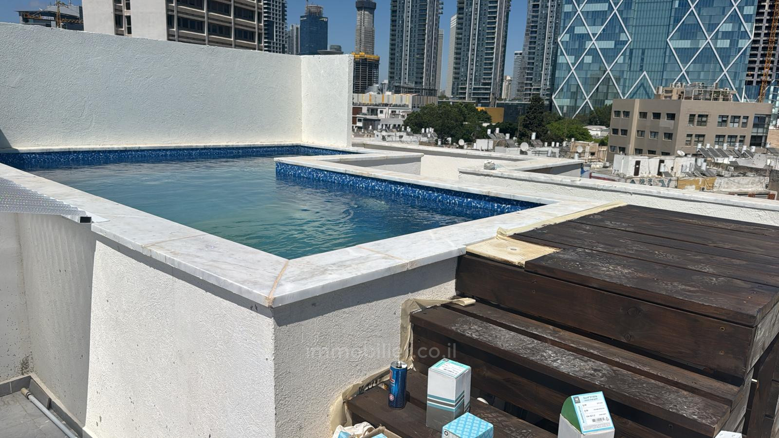 Duplex-Cobertura 3 cômodos Tel Aviv Habima 342-IBL-6825