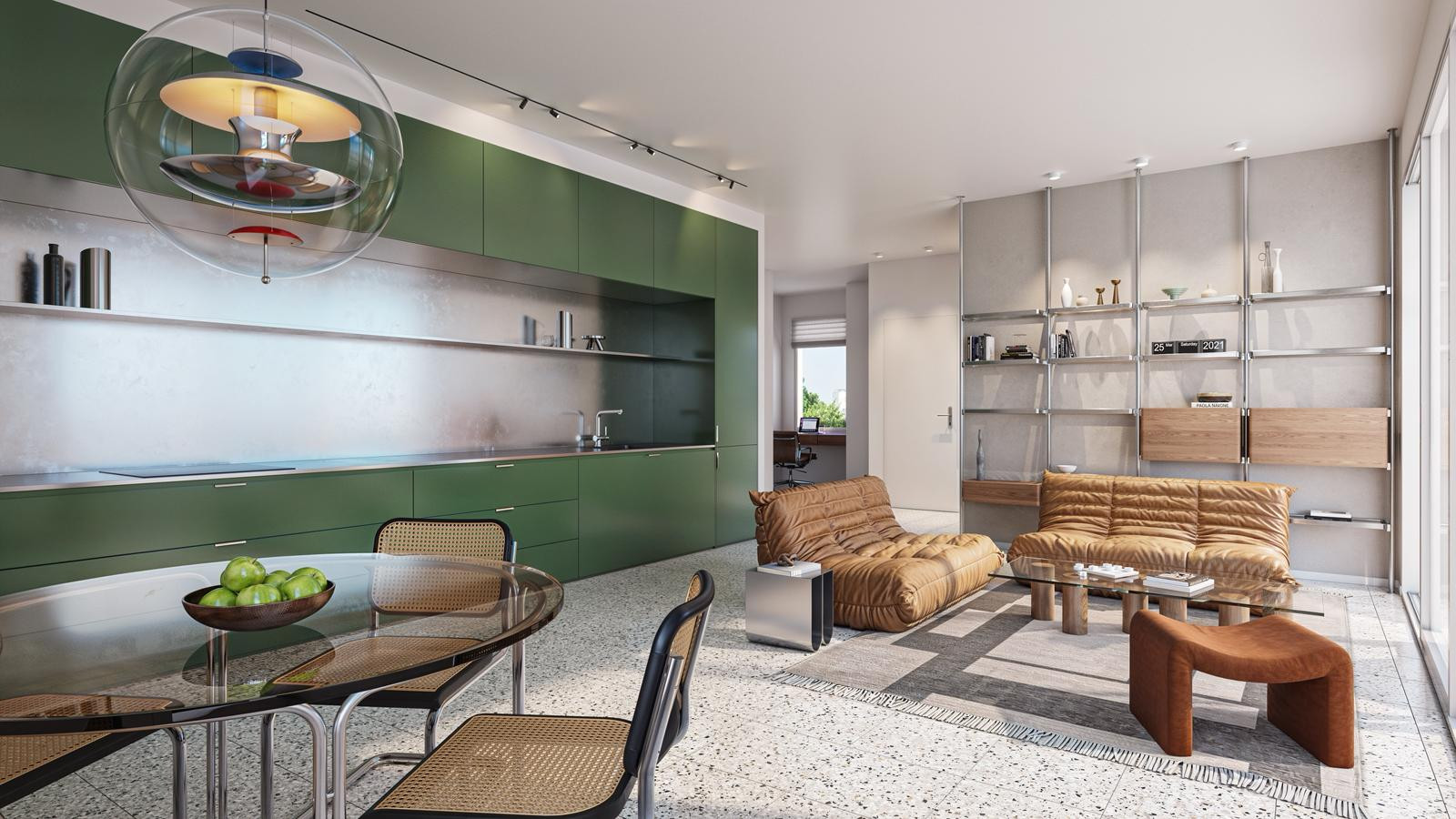 Apartamento 2 cômodos Tel Aviv Dizengof 342-IBL-6845