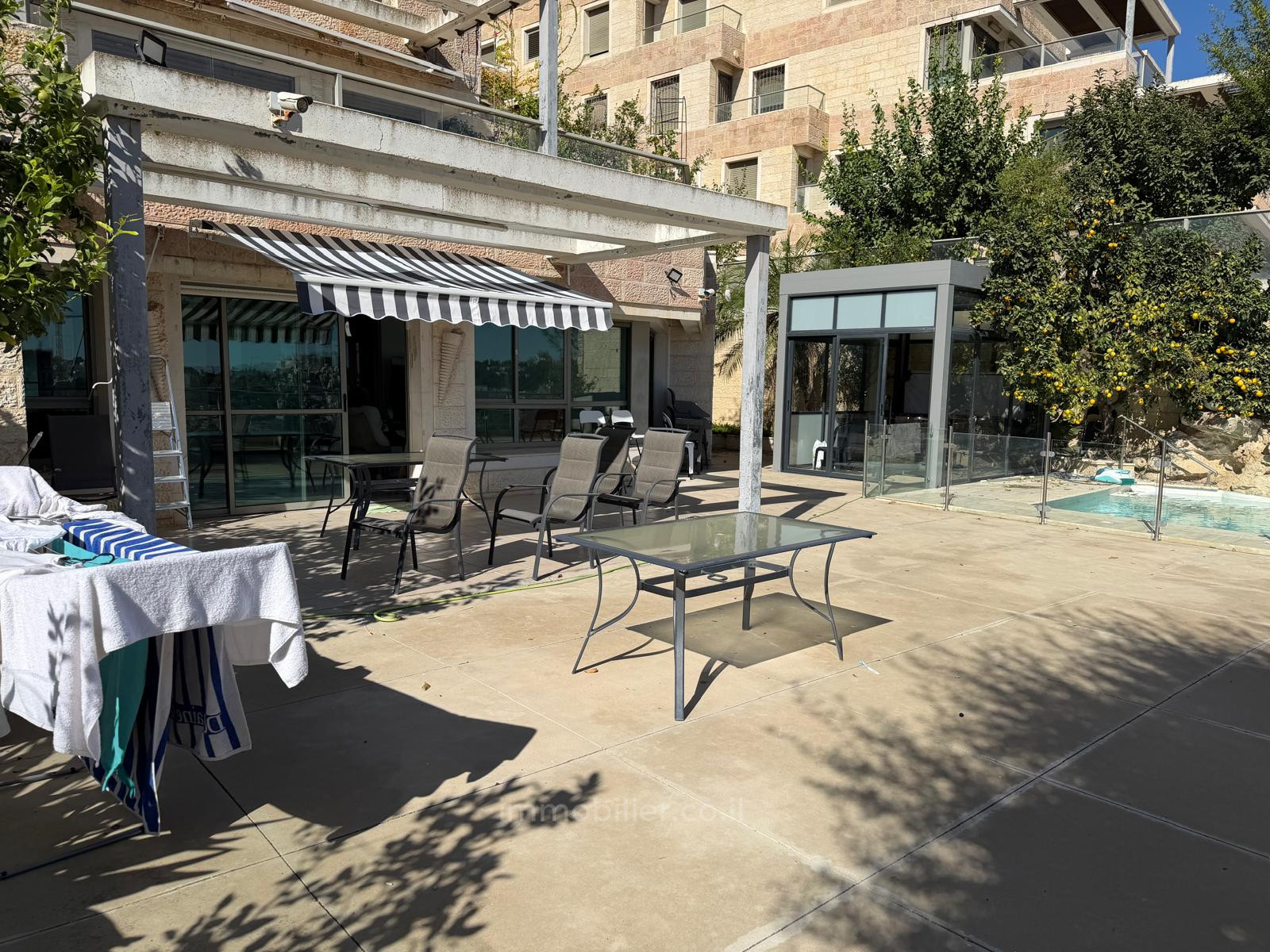 Apartamento garden 6 cômodos Jerusalém Holyland 342-IBL-6874
