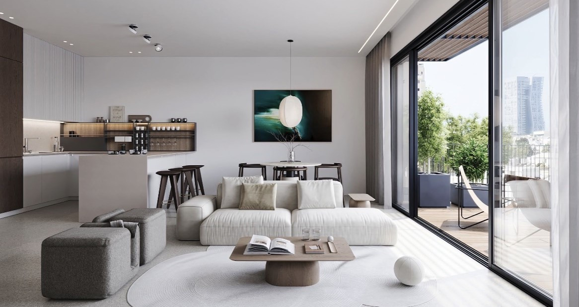 Apartamento 3 cômodos Tel Aviv Bazel 342-IBL-6895