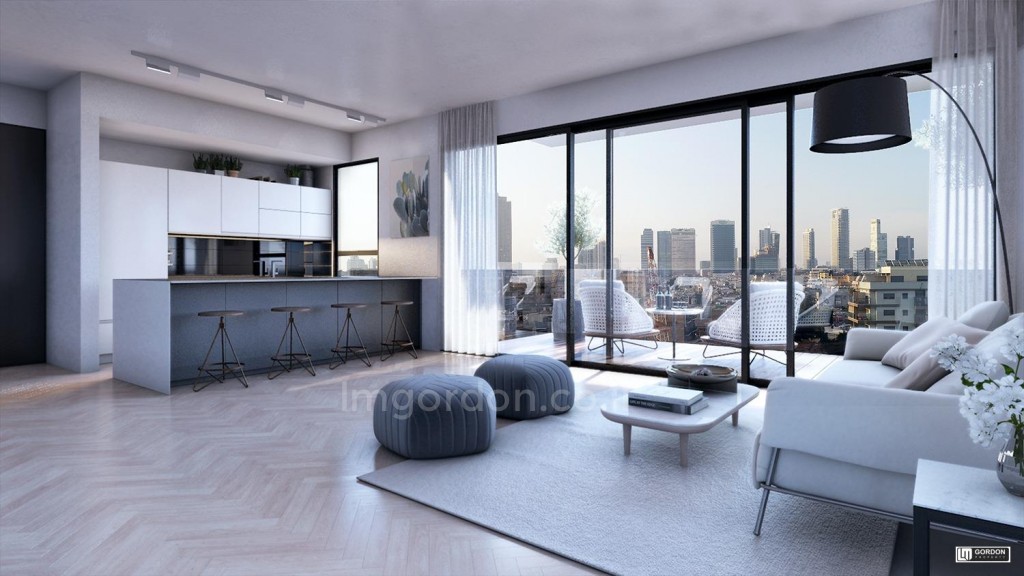 Duplex 3 cômodos Tel Aviv Florentine 357-IBL-1376