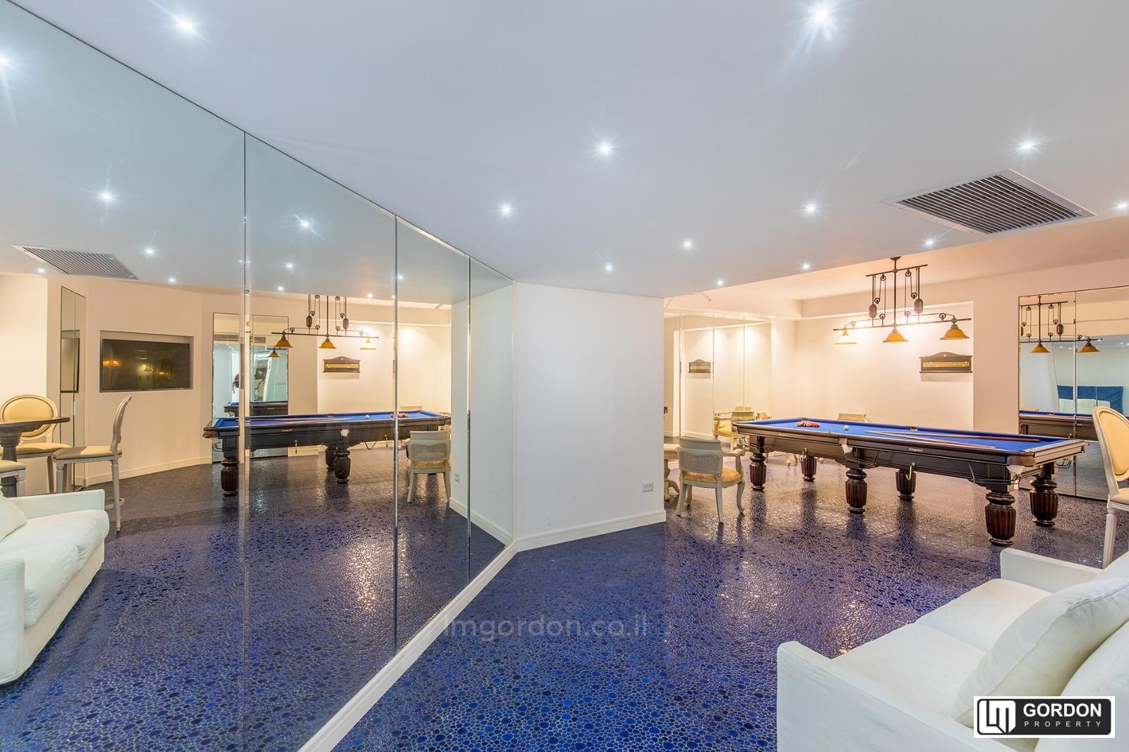 Duplex-Cobertura 5 cômodos Tel Aviv Primeira linha de mar 357-IBL-1454