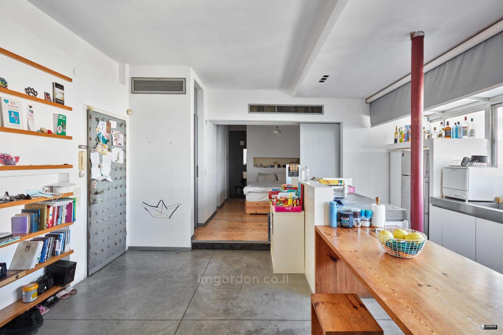 Apartamento 2 cômodos Tel Aviv Bazel 357-IBL-1484