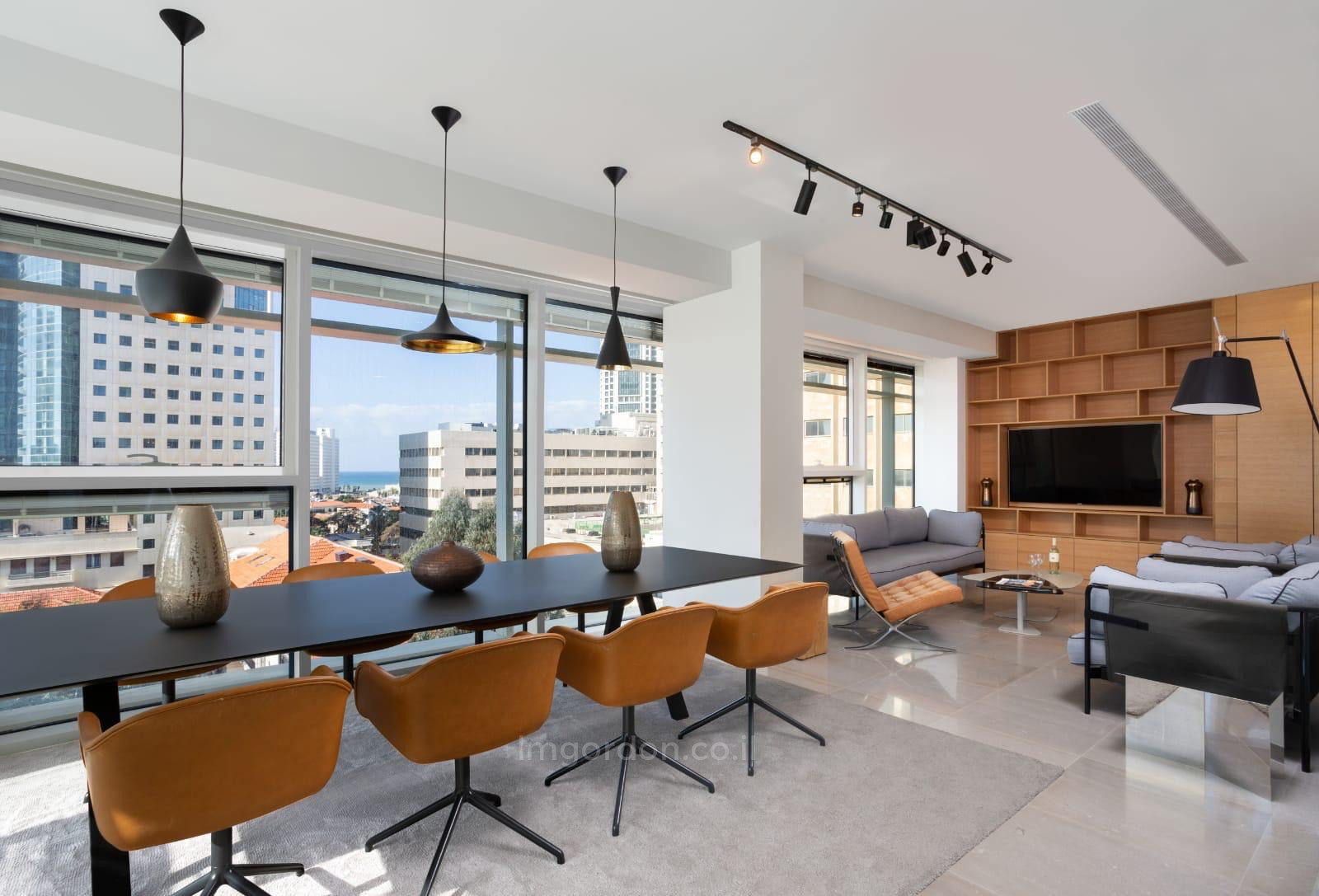 Apartamento 4 cômodos Tel Aviv Rothshild 357-IBL-1564