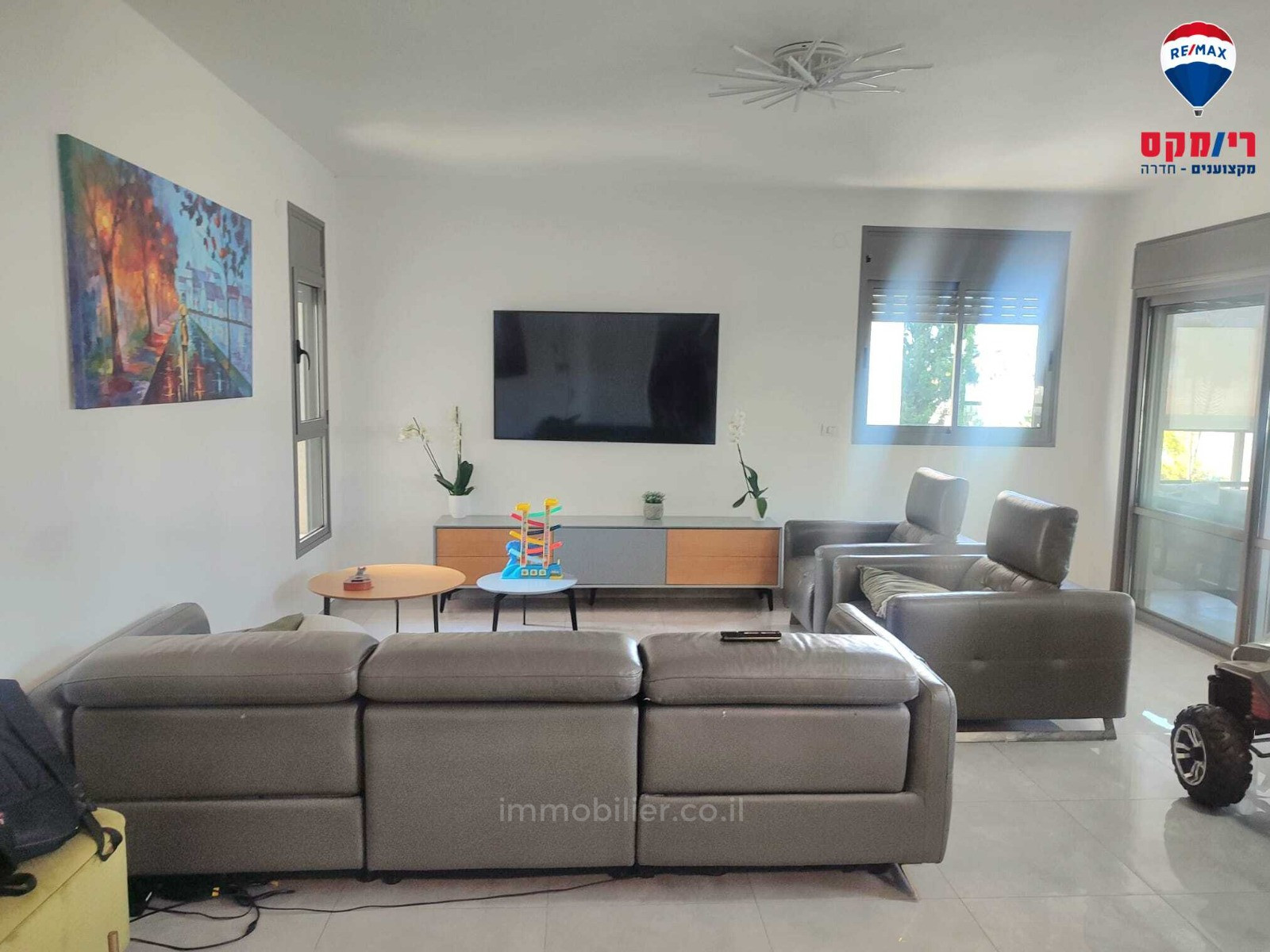 Apartamento 4 cômodos Hadera Centro da cidade 379-IBL-306