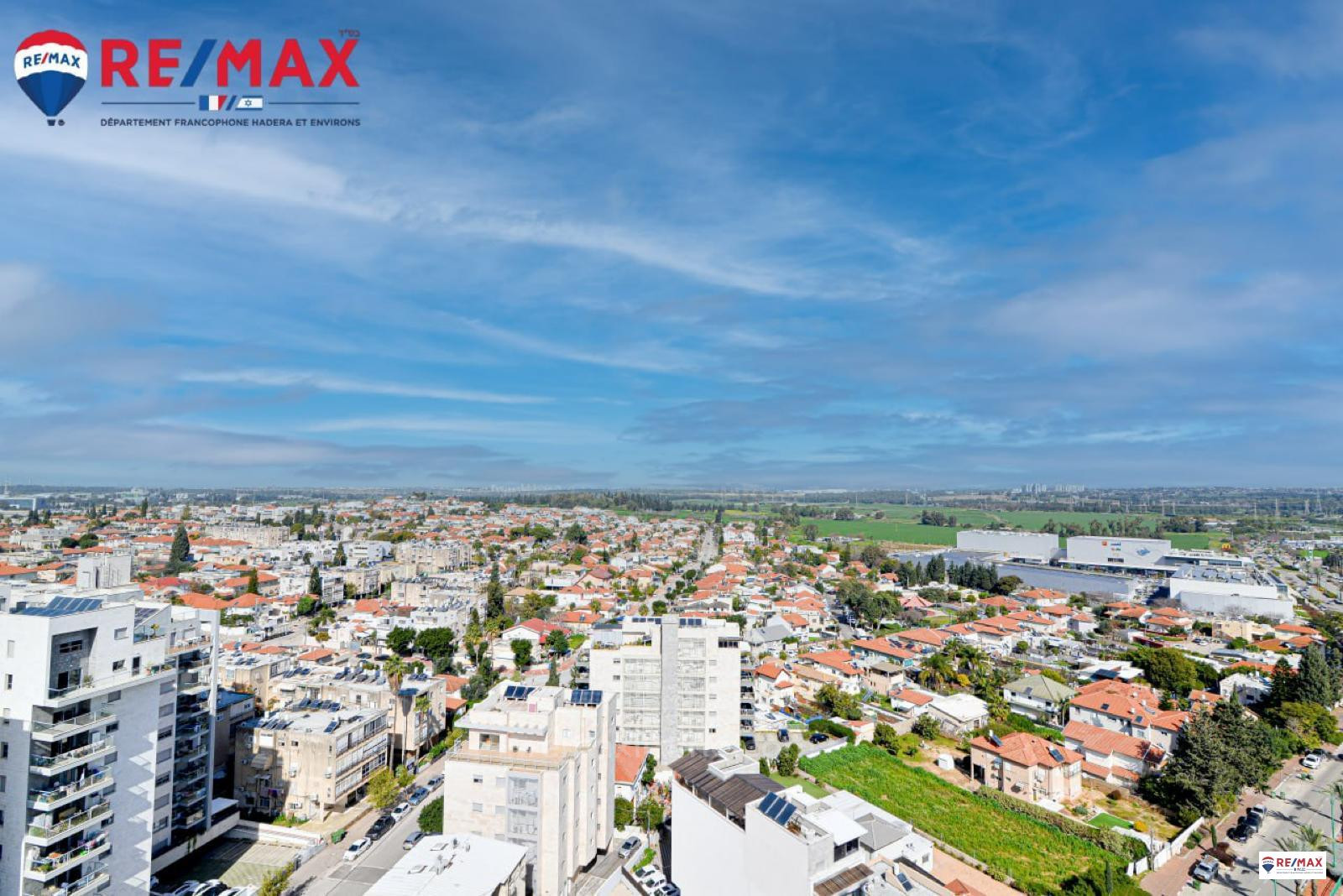 Cobertura 5 cômodos Hadera Centro da cidade 379-IBL-308