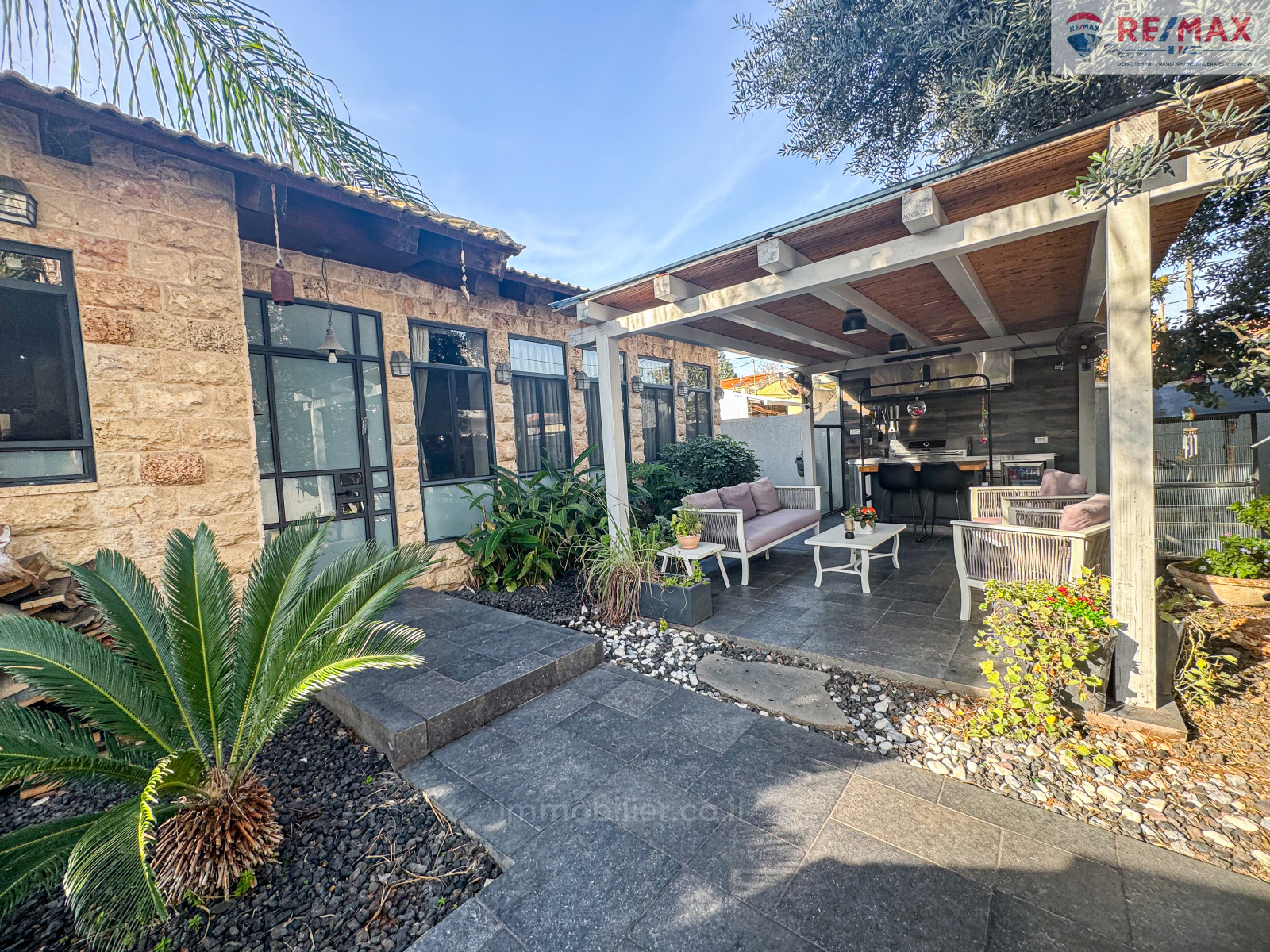 Casa de campo 5 cômodos Hadera Centro da cidade 379-IBL-309