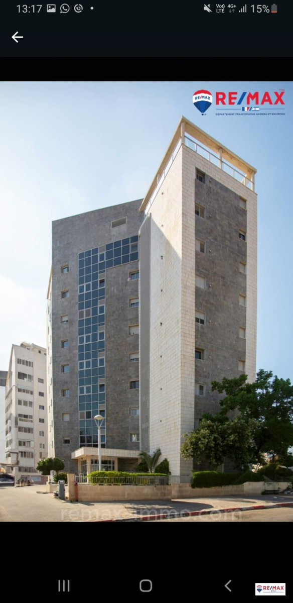 Apartamento 4 cômodos Hadera Givat olga 379-IBL-374