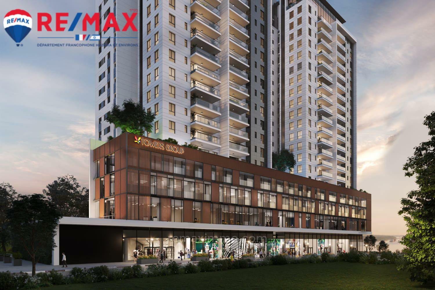 Apartamento 5 cômodos Hadera Centro da cidade 379-IBL-380