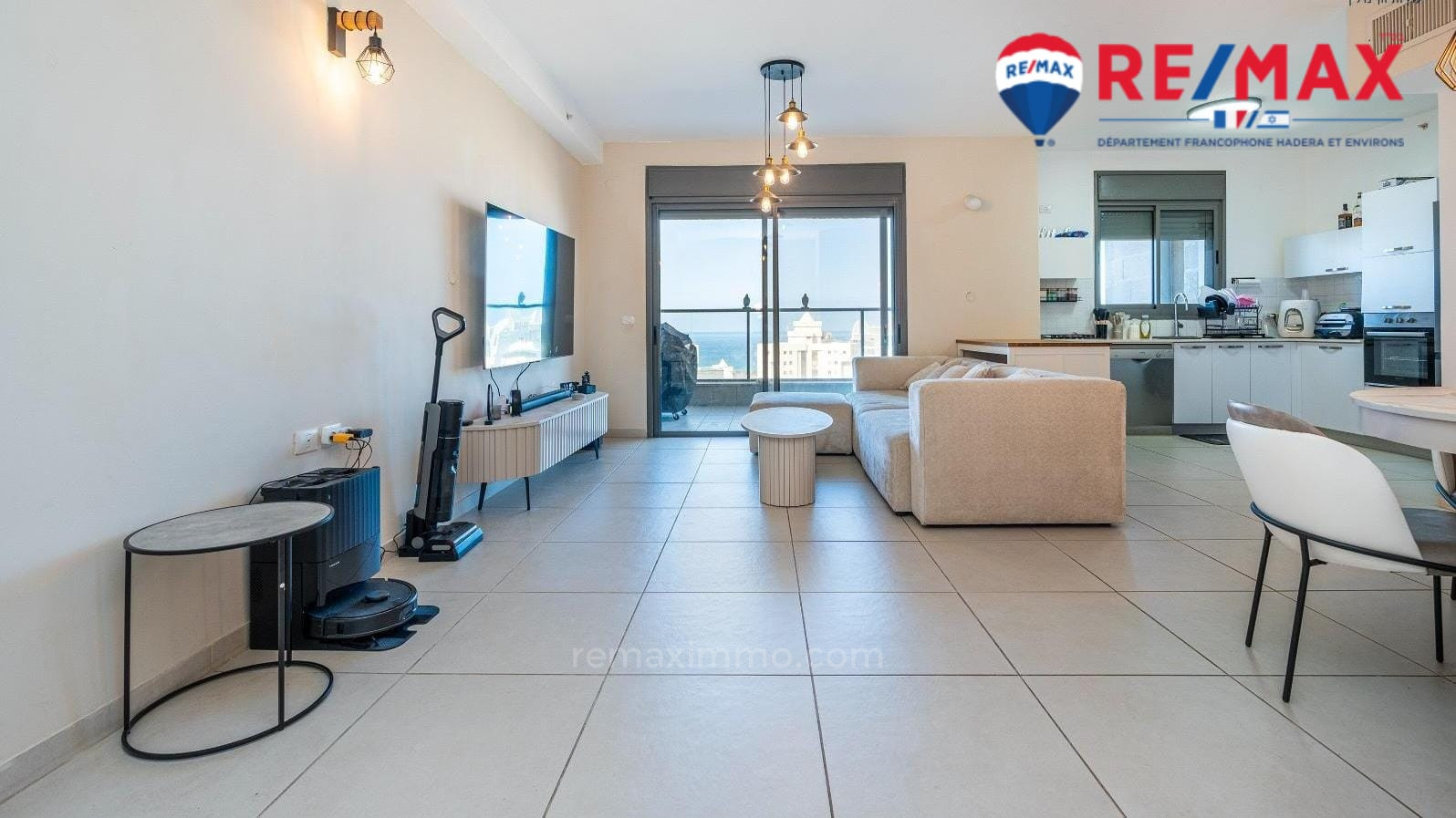 Apartamento 5 cômodos Hadera Ein a Yam 379-IBL-439