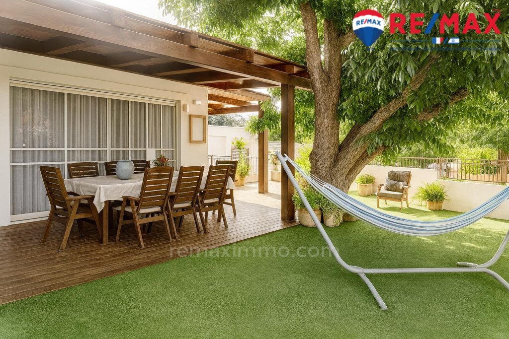 Casa de campo 5 cômodos Hadera Centro da cidade 379-IBL-446