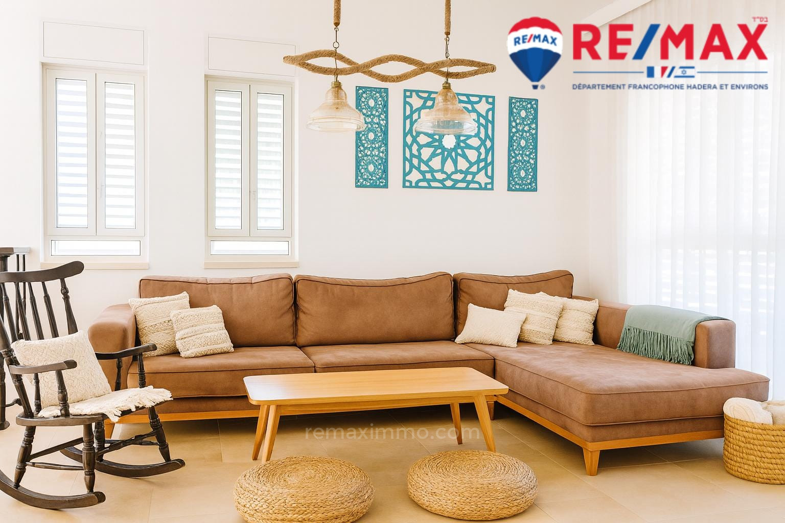 Casa de campo 5 cômodos Hadera Centro da cidade 379-IBL-446