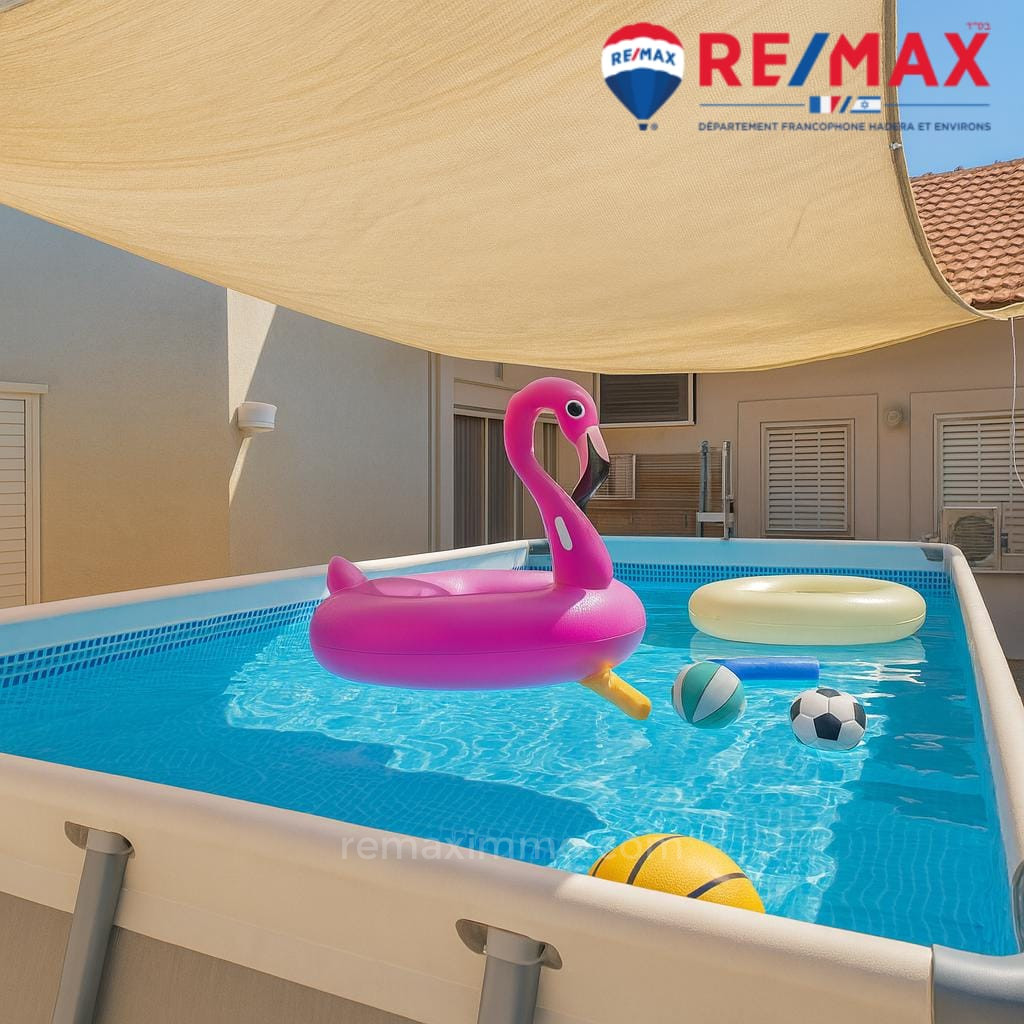 Casa de campo 5 cômodos Hadera Centro da cidade 379-IBL-446