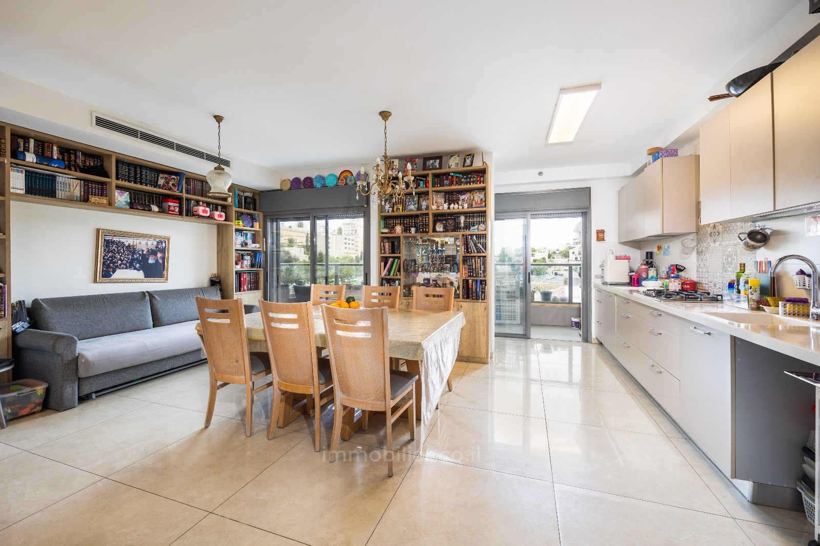 Apartamento 3 cômodos Jerusalém Kiryat Yovel 424-IBL-367